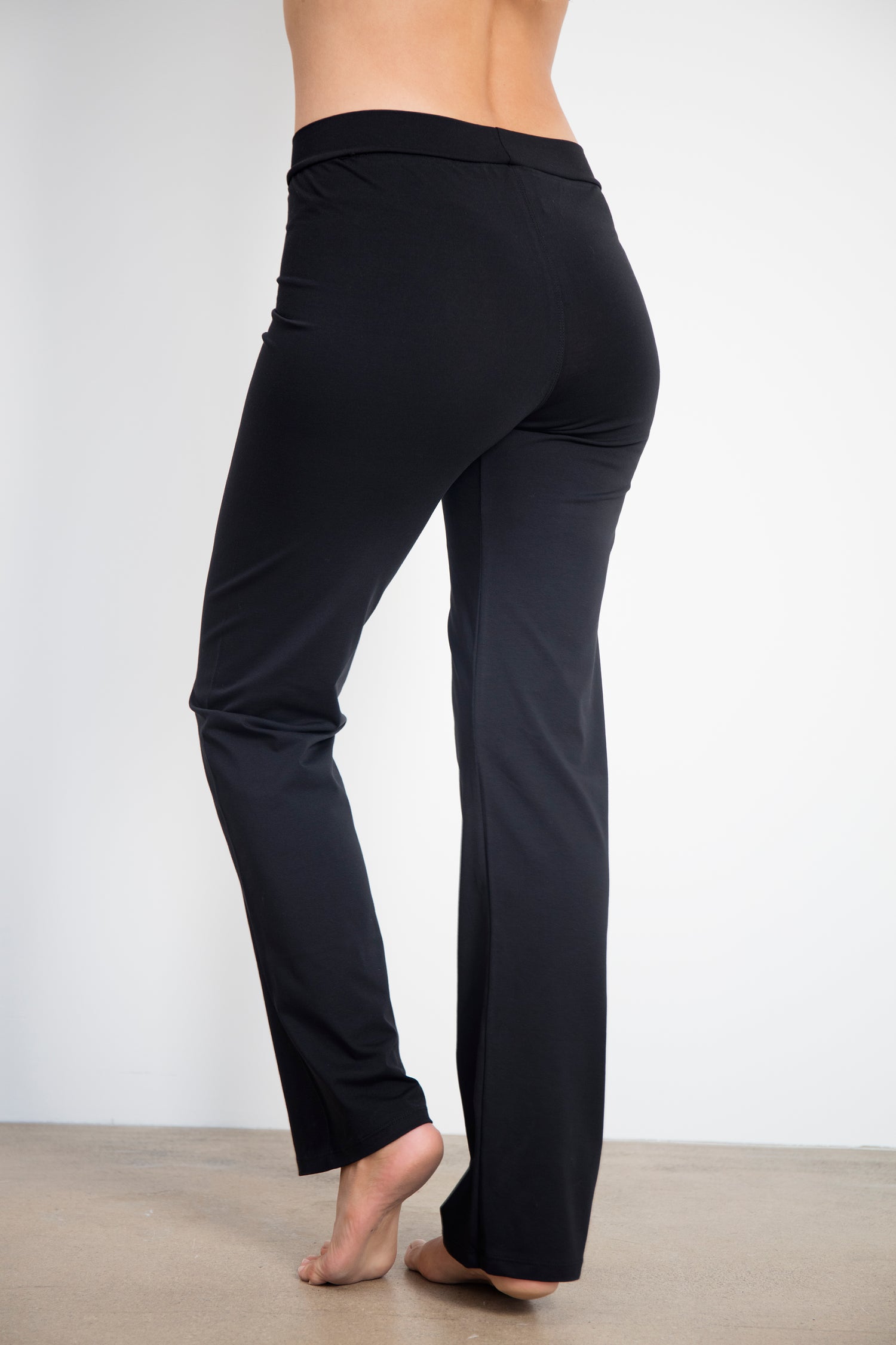 Ankaa straigt-leg cut Pants - Black-Breath of Fire-4
