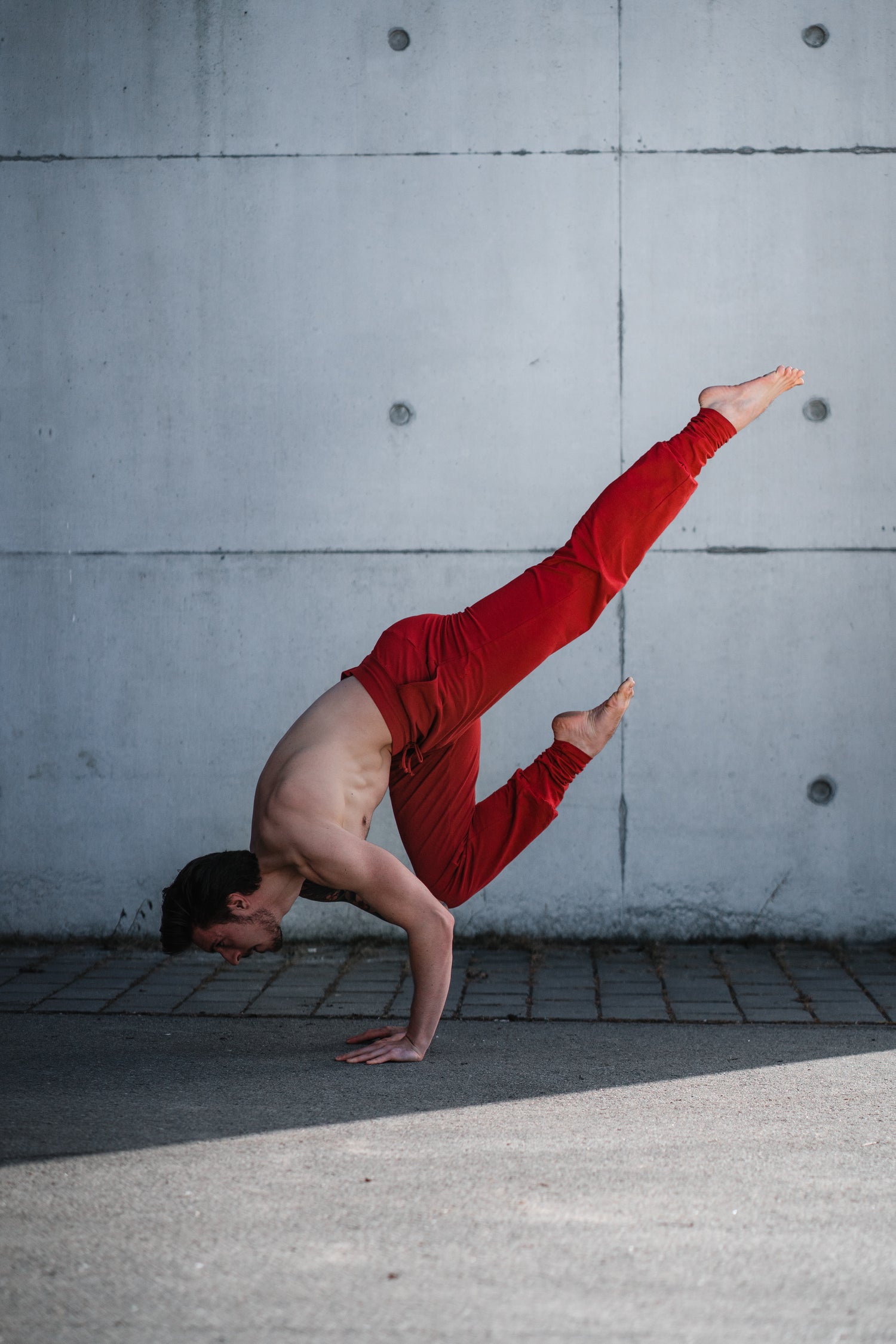 Mahan Yogahose Herren — Bio-Baumwoll Yogahose für Praxis und Alltag