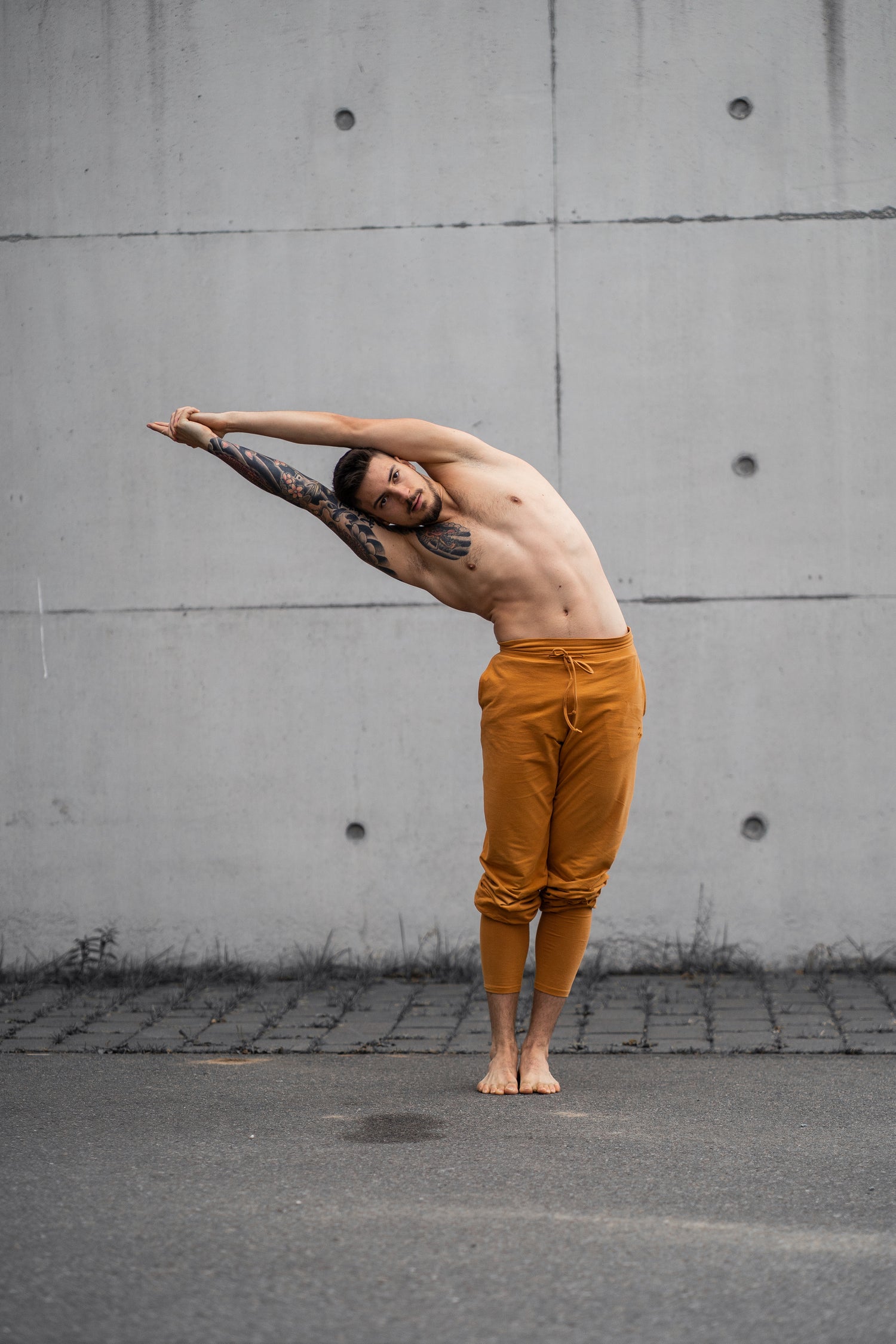 Mahan Yogahose Herren — Bio-Baumwoll Yogahose für Praxis und Alltag