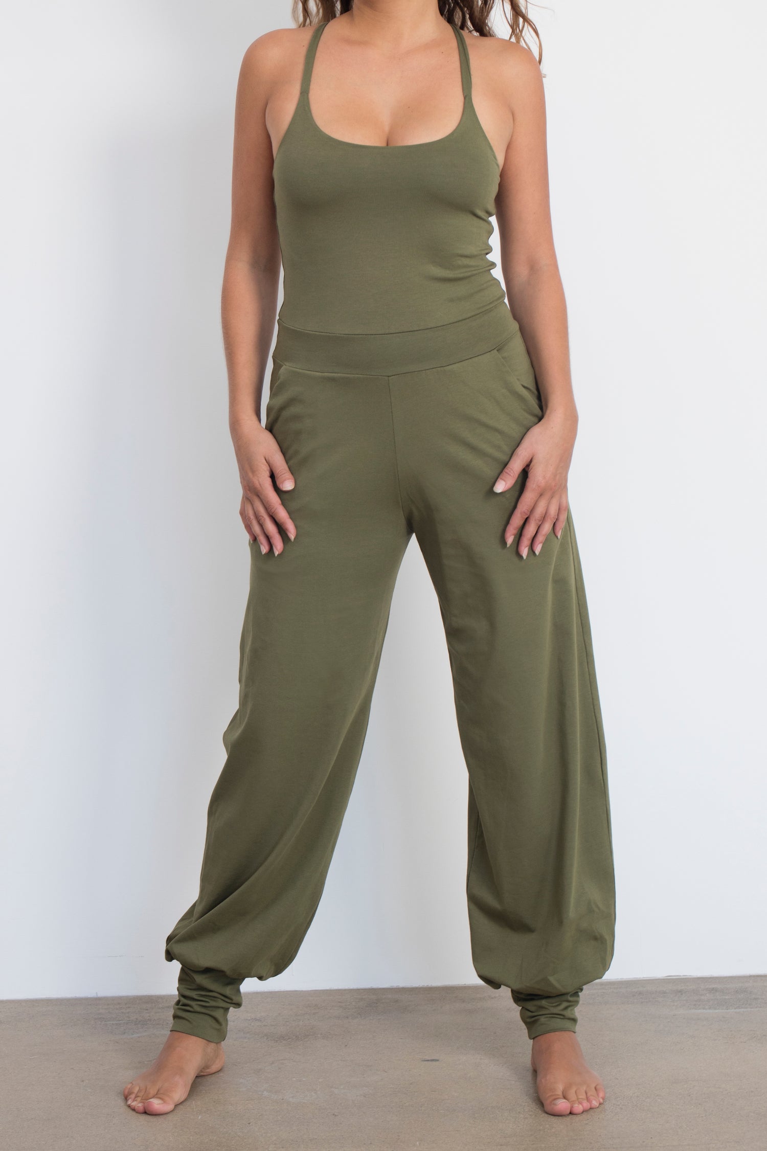 Jumpsuit Nashira - Khaki-Breath of Fire-7