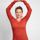 Lunara Longsleeve Shirt — Mercerized Organic Cotton Yoga Longsleeve with Thumb Loops