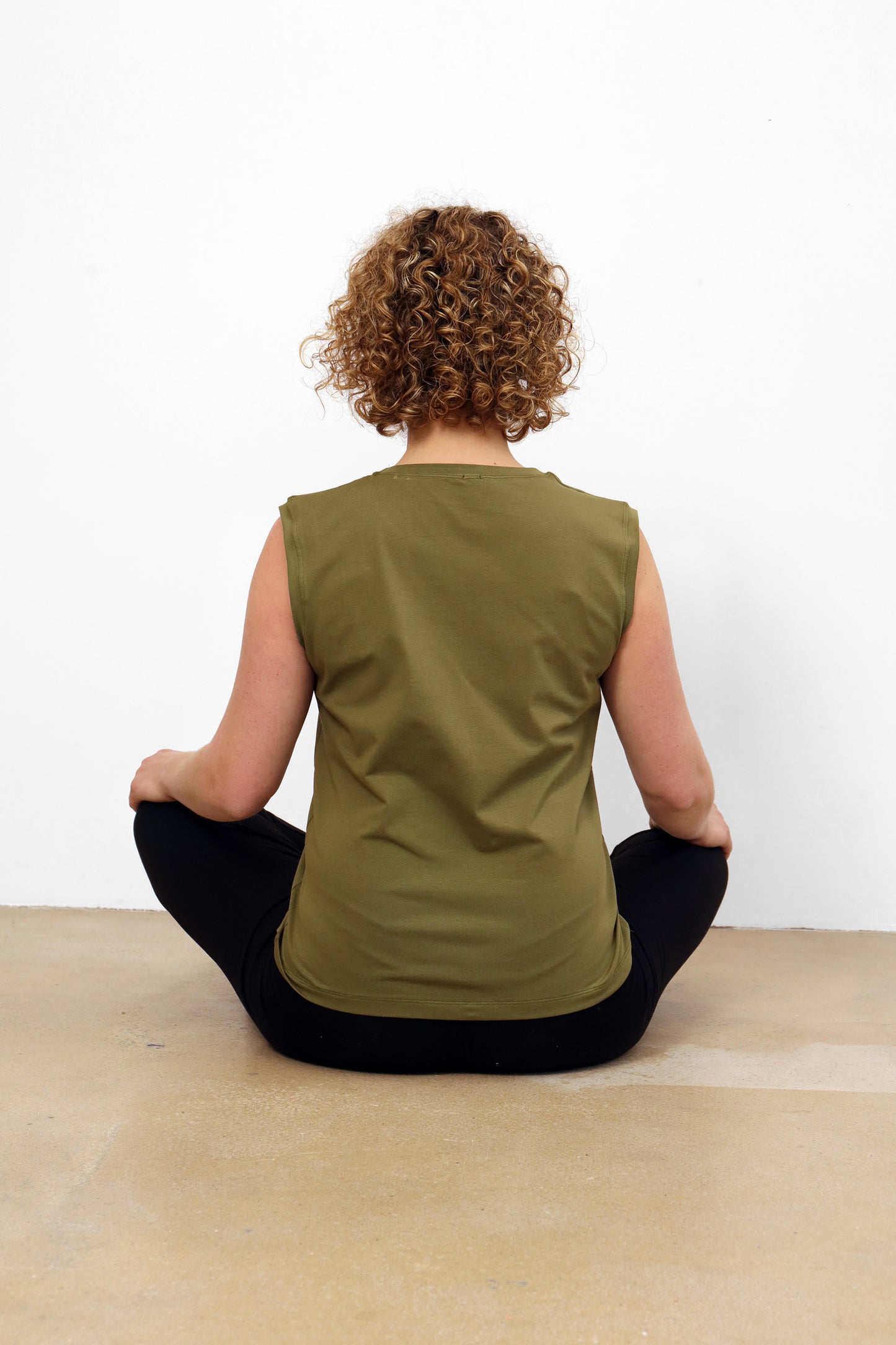 Maia Tank Top - Khaki