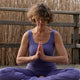 Sohang Yoga Top — Lilac with Kundalini Embroidery (Last Pieces, Turkey Production)