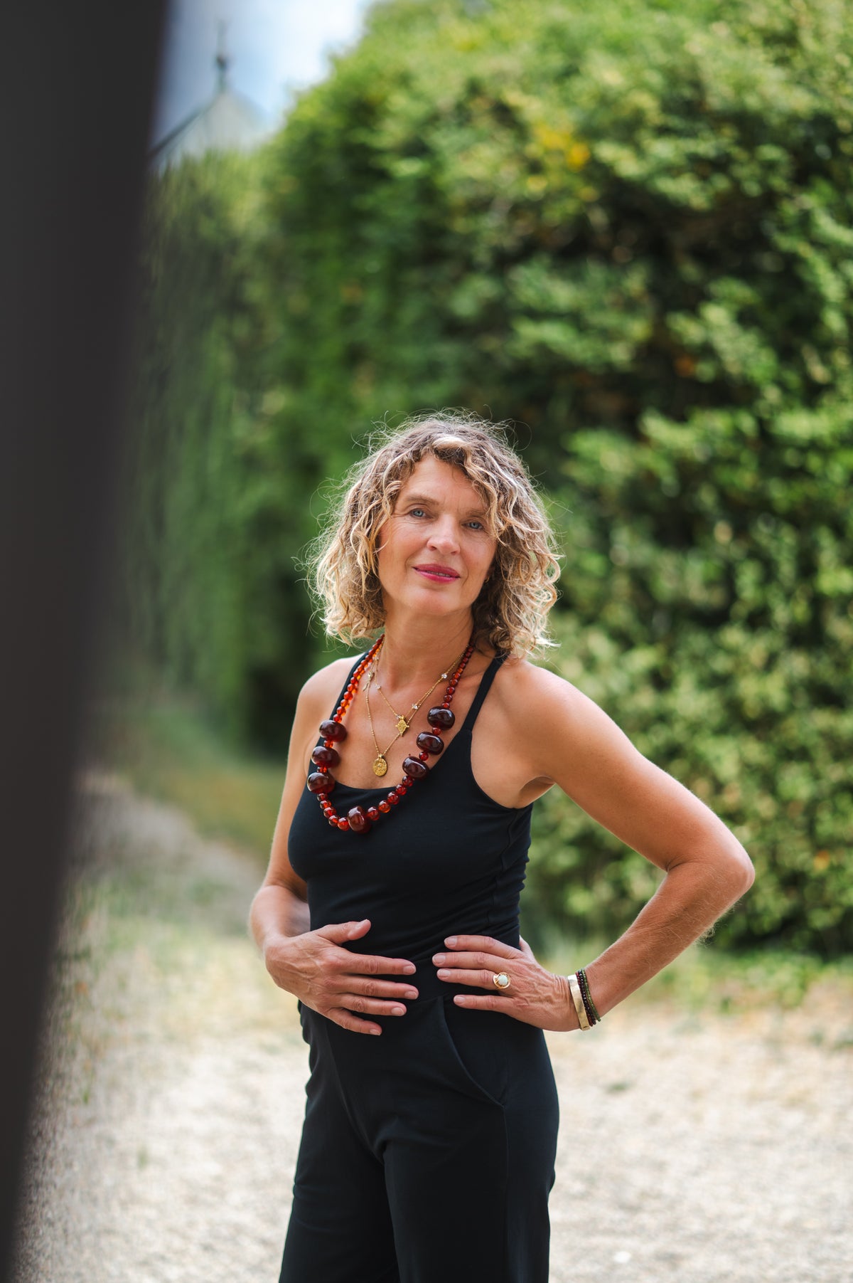 Nashira Jumpsuit — Mercerized Organic Cotton Yoga Jumpsuit, One-Piece Comfort