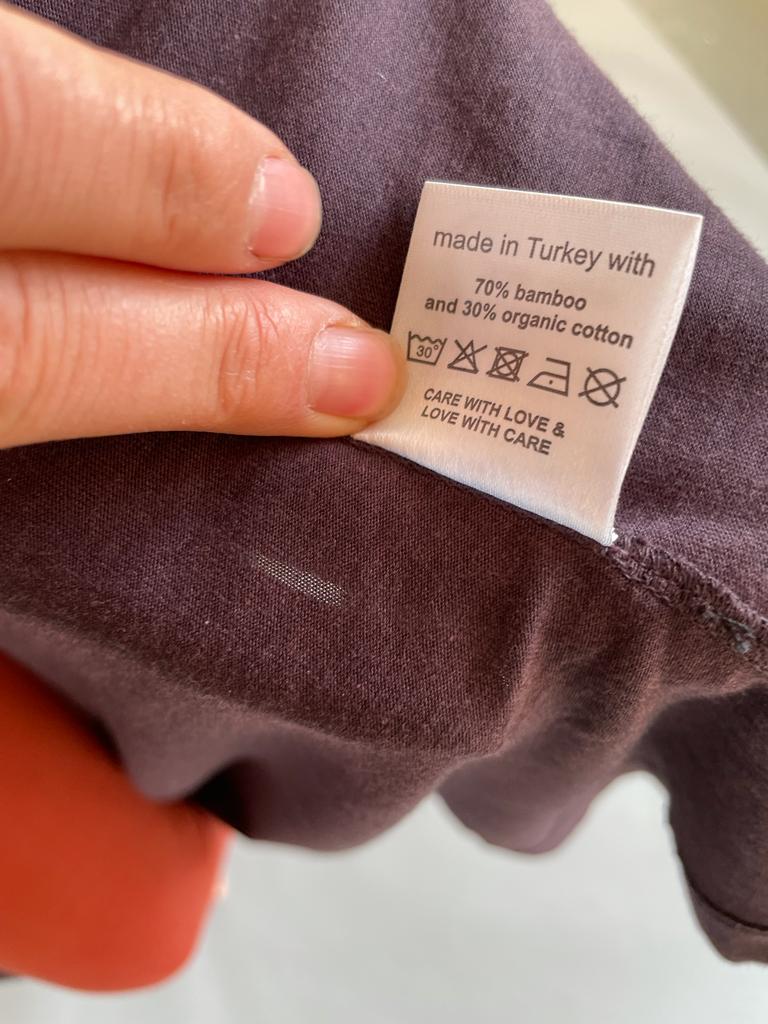 Mizar Kimono — Leichter Yoga-Kimono aus Bambus und Bio-Baumwolle mit langem Doppelgürtel