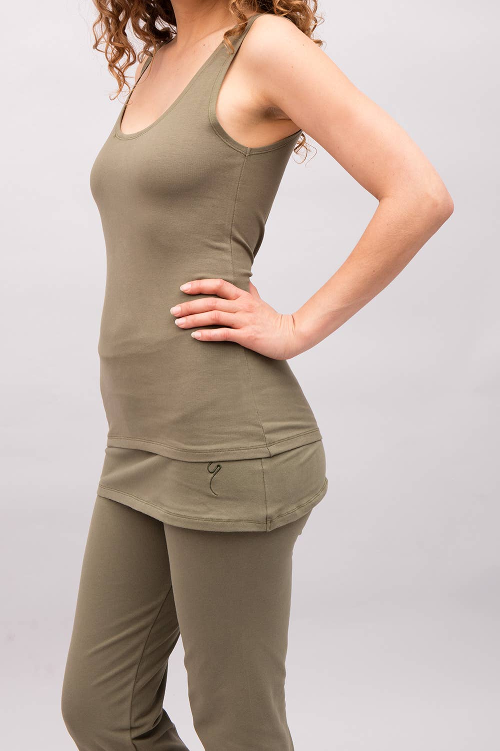 Sohang Yoga-Oberteil - Khaki
