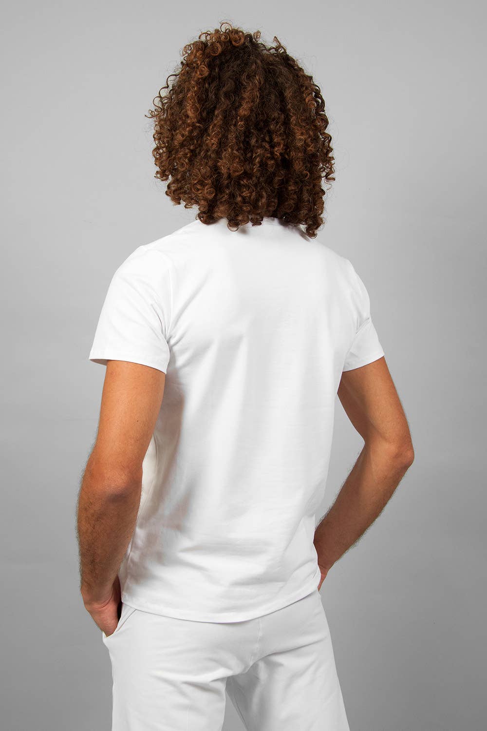 Bencha yoga T-shirt round neck - White S & M-Breath of Fire-3