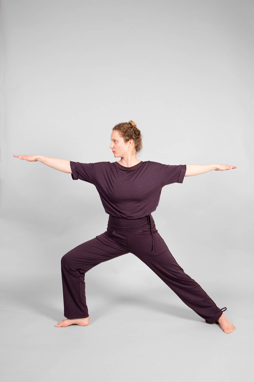 Cosma Women’s Loose Fit Shirt - Dark Purple-Breath of Fire-5