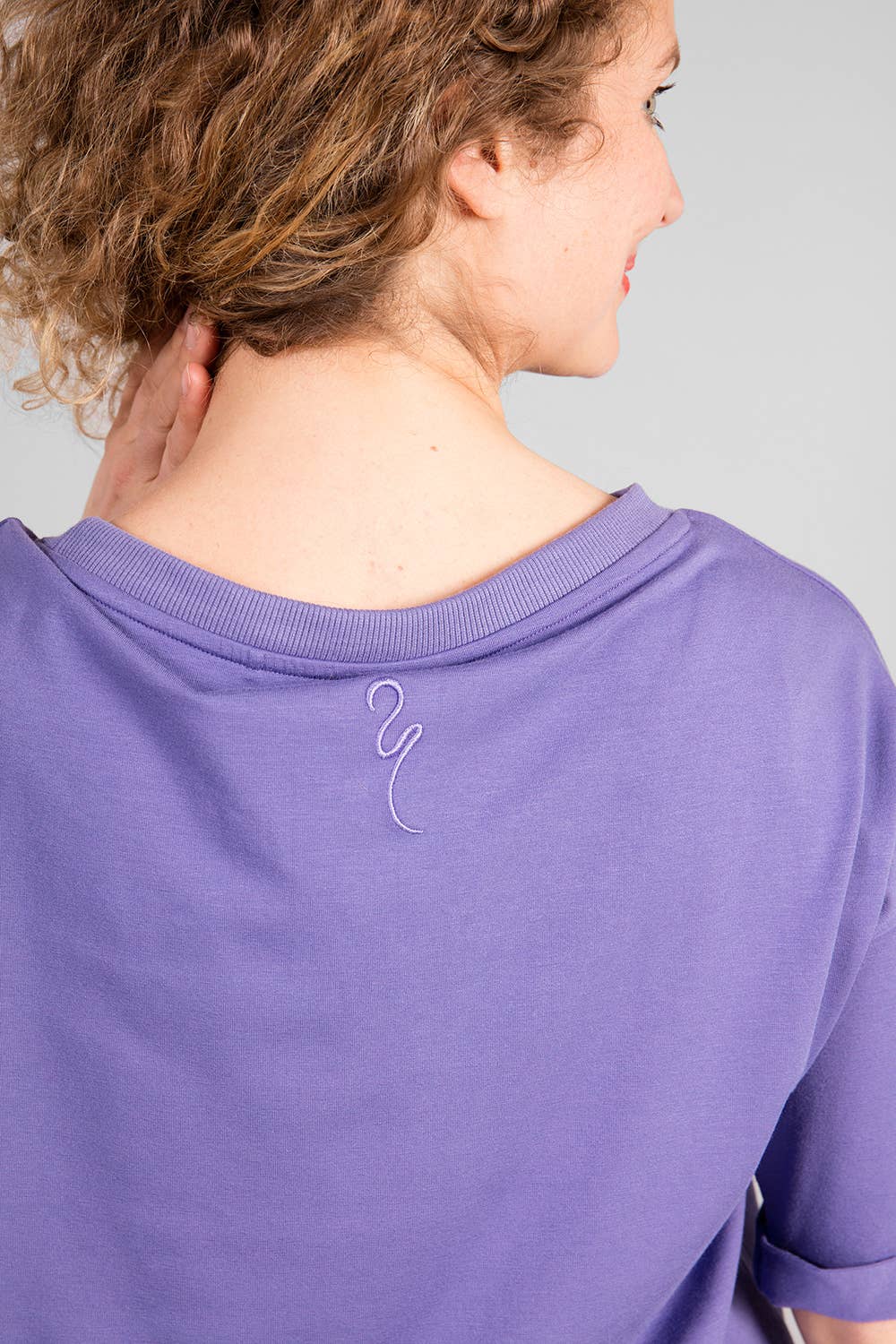 Cosma Women’s Loose Fit Shirt - Lilac-Breath of Fire-3