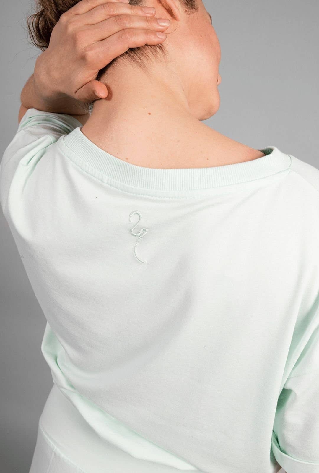 Cosma Women’s Loose Fit Shirt - Mint-Breath of Fire-3