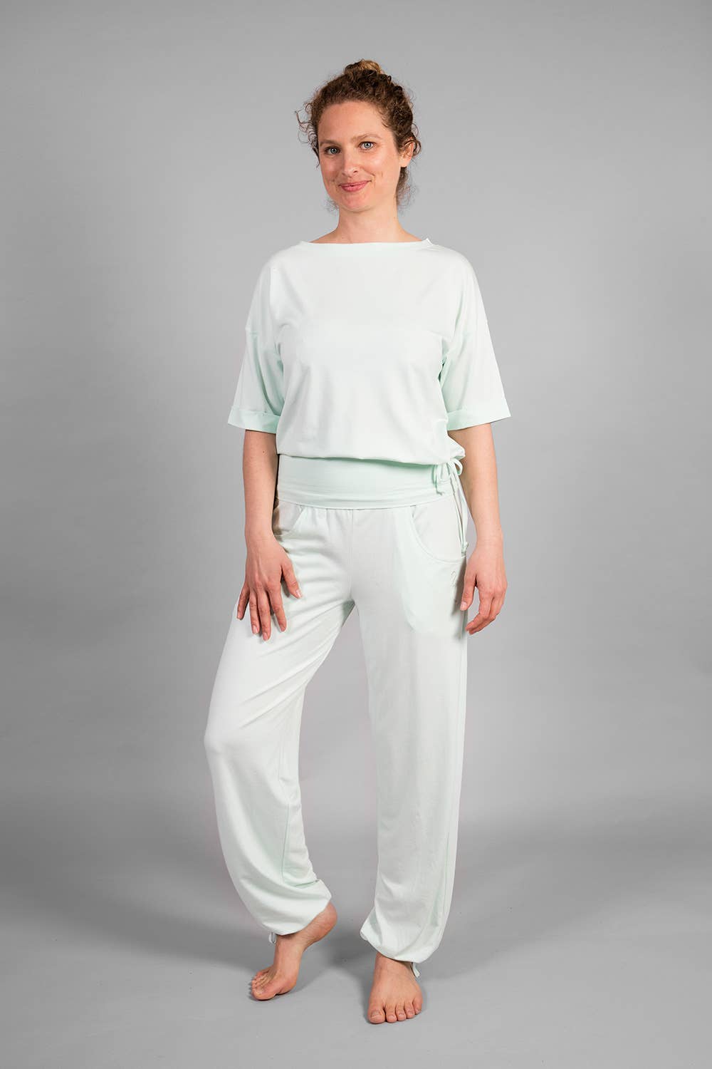 Cosma Women’s Loose Fit Shirt - Mint-Breath of Fire-5