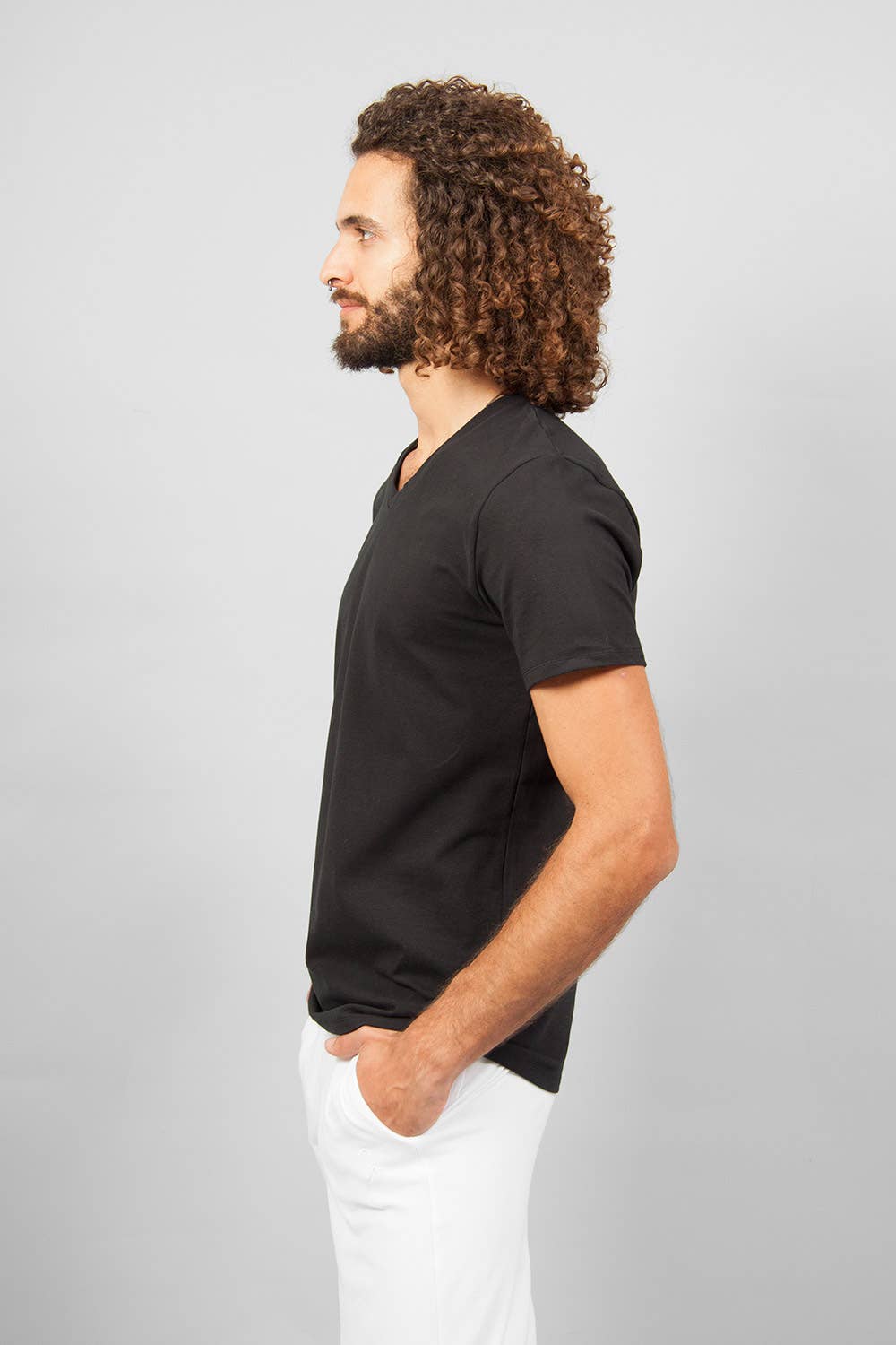 Sadhak yoga T-shirt - Black-Breath of Fire-4