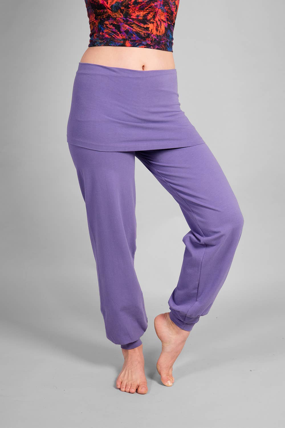 Sohang Women's Yoga Pants - Lilac-Breath of Fire-7