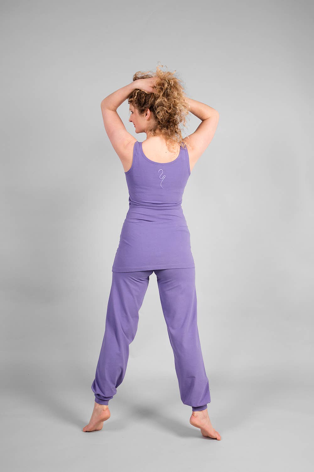 Sohang Women's Yoga Top - Lilac-Breath of Fire-4