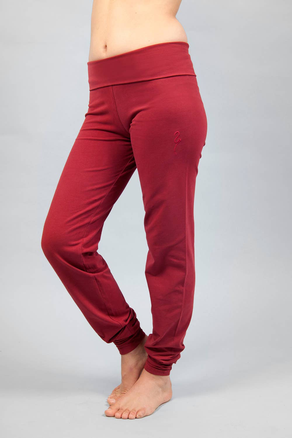 Sohang yoga legging - Bordeau-Breath of Fire-3
