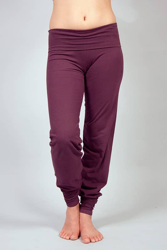 Sohang yoga legging - Purple-Breath of Fire-2