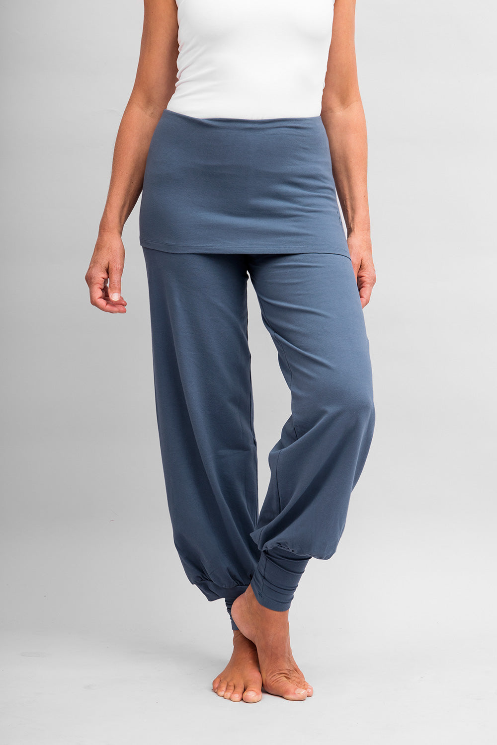 Sohang yoga pants - Indigo-Breath of Fire-2