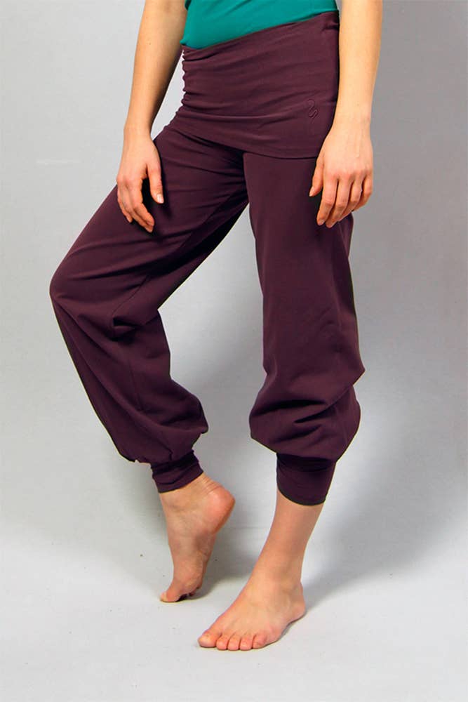 Sohang yoga pants - Purple-Breath of Fire-4