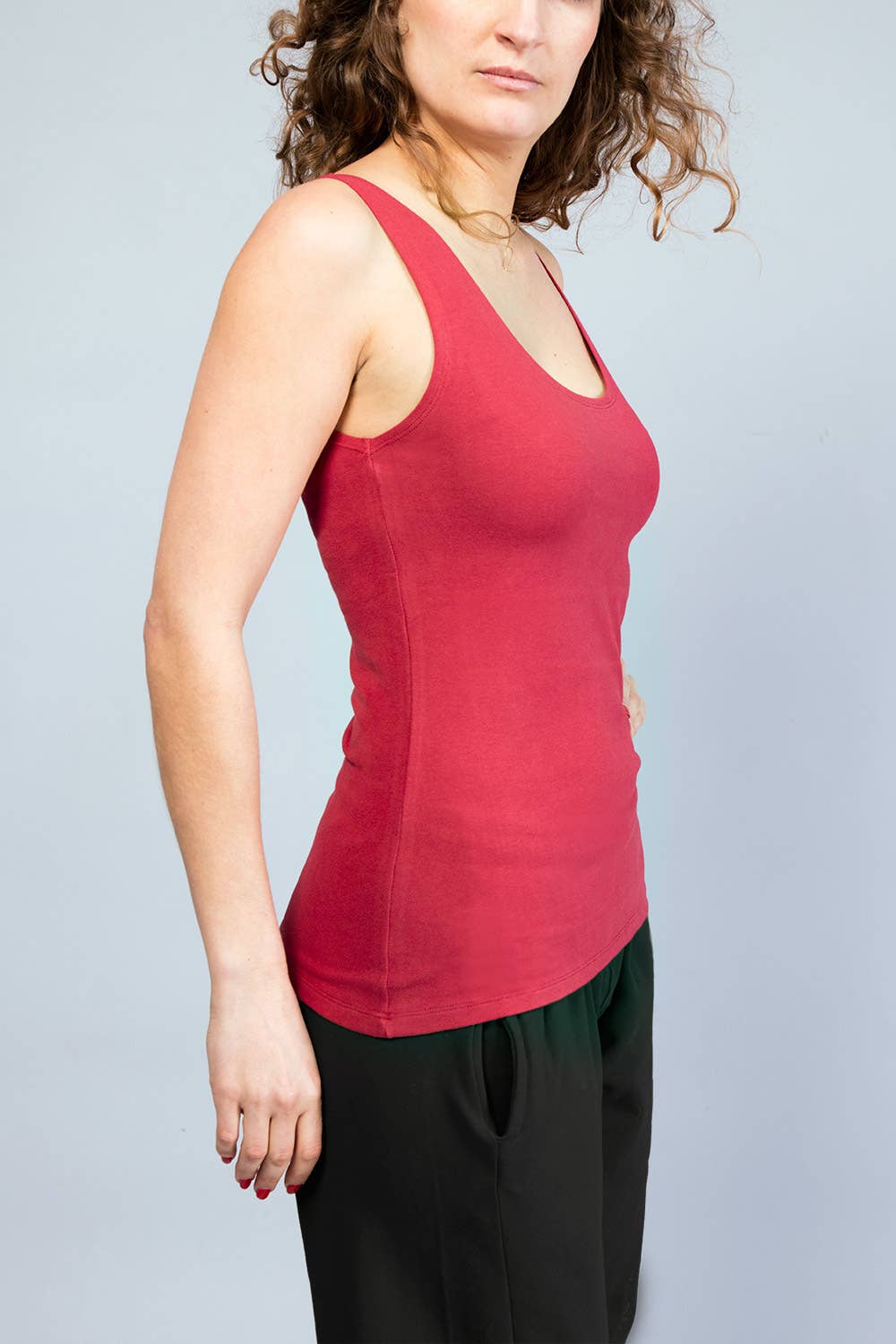 Sohang yoga top - Bordeau-Breath of Fire-4