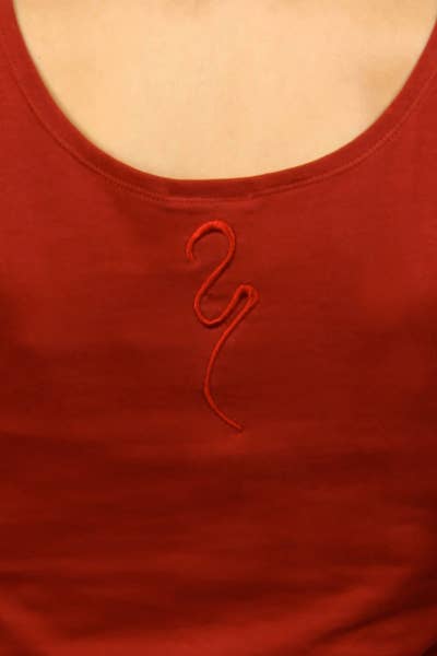 Sohang yoga top - Bordeau-Breath of Fire-6