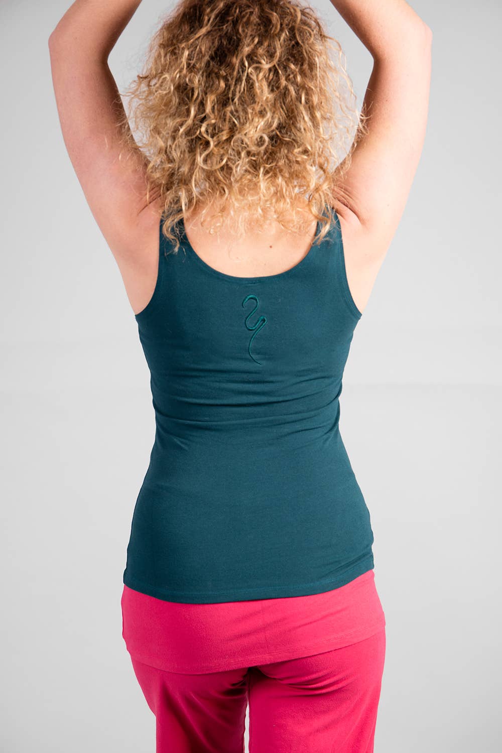 Sohang yoga top - Deep green-Breath of Fire-3