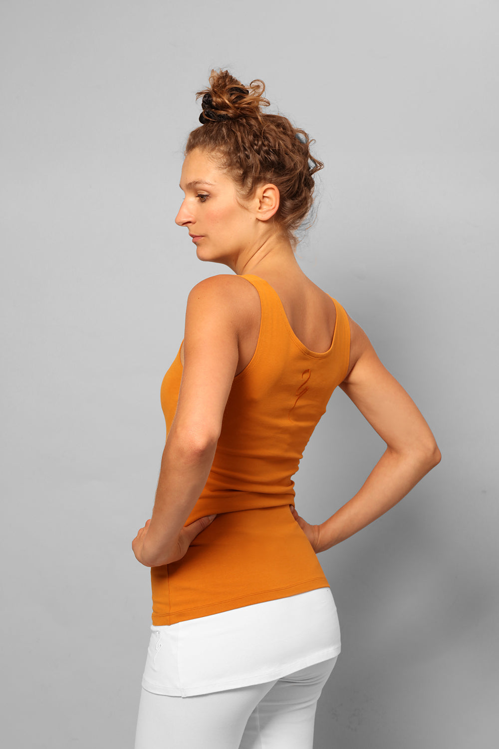Sohang yoga top - Saffron-Breath of Fire-4