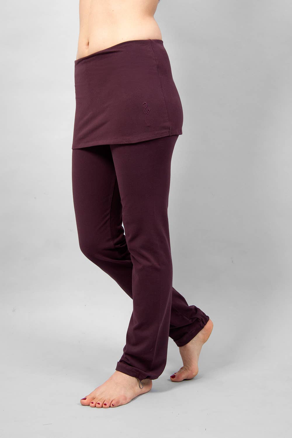 Yamala yoga pants - Purple-Breath of Fire-2