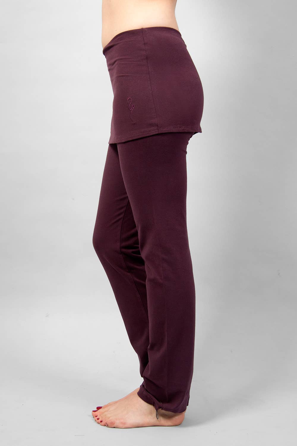 Yamala yoga pants - Purple-Breath of Fire-3