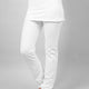 Yamala Yoga Pants — Straight-Leg Organic Cotton Yoga Pants with Integrated Skirt and Adjustable Hem