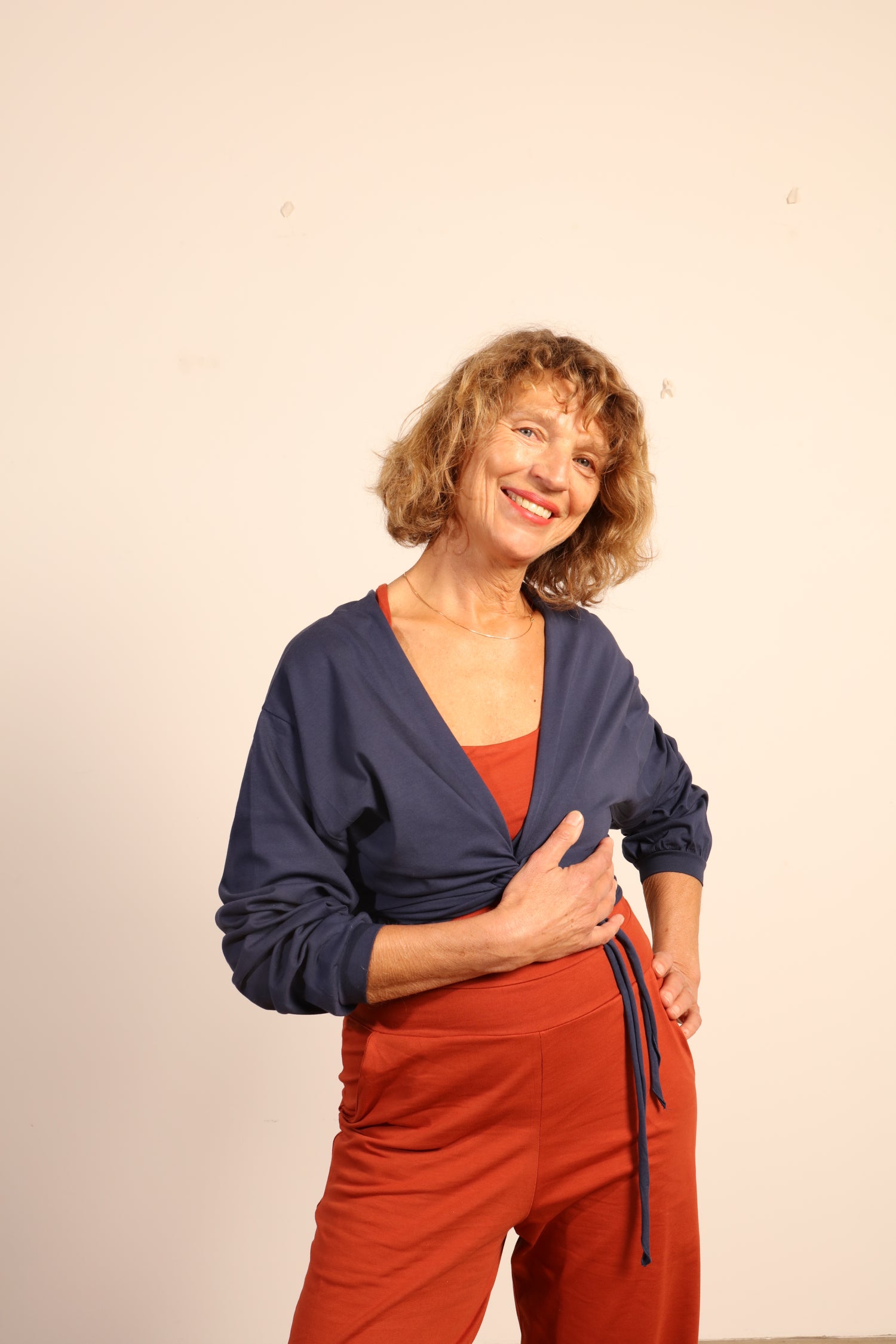 Chemise cache-cœur Talya