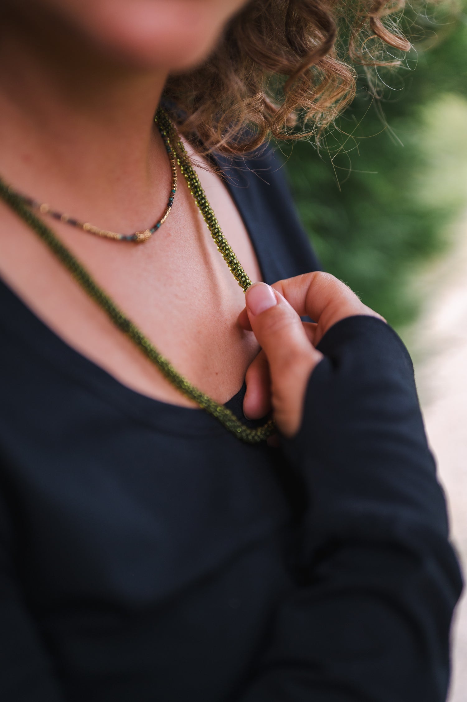 Lunara Longsleeve Shirt — Mercerized Organic Cotton Yoga Longsleeve with Thumb Loops
