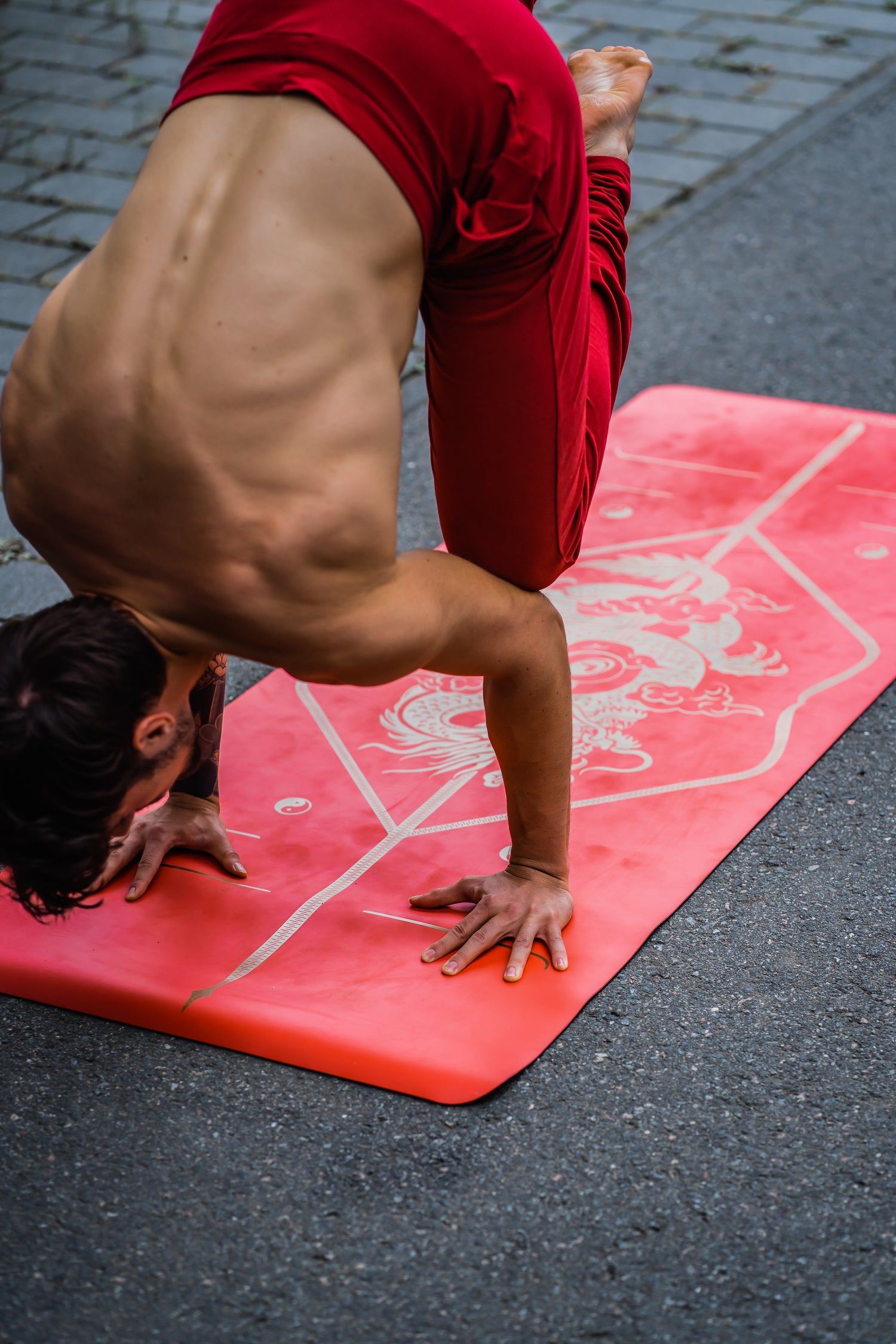 Mahan Yogahose Herren — Bio-Baumwoll Yogahose für Praxis und Alltag