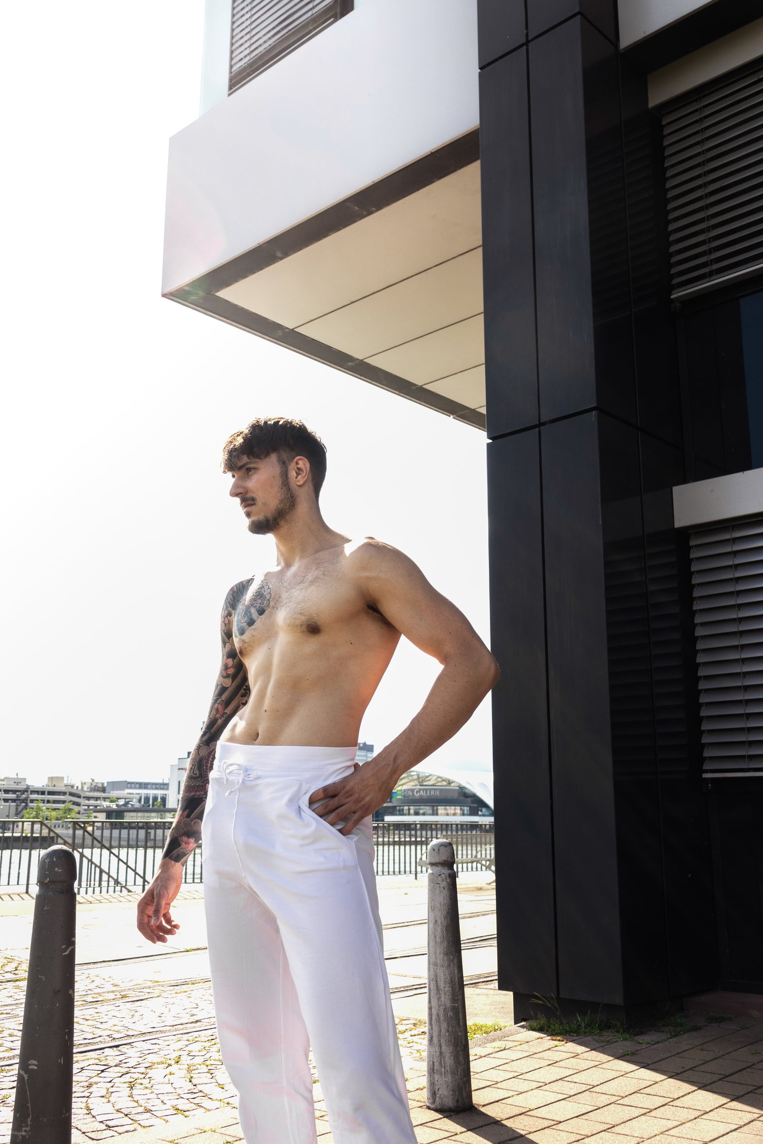 Mahan Yogahose Herren — Bio-Baumwoll Yogahose für Praxis und Alltag