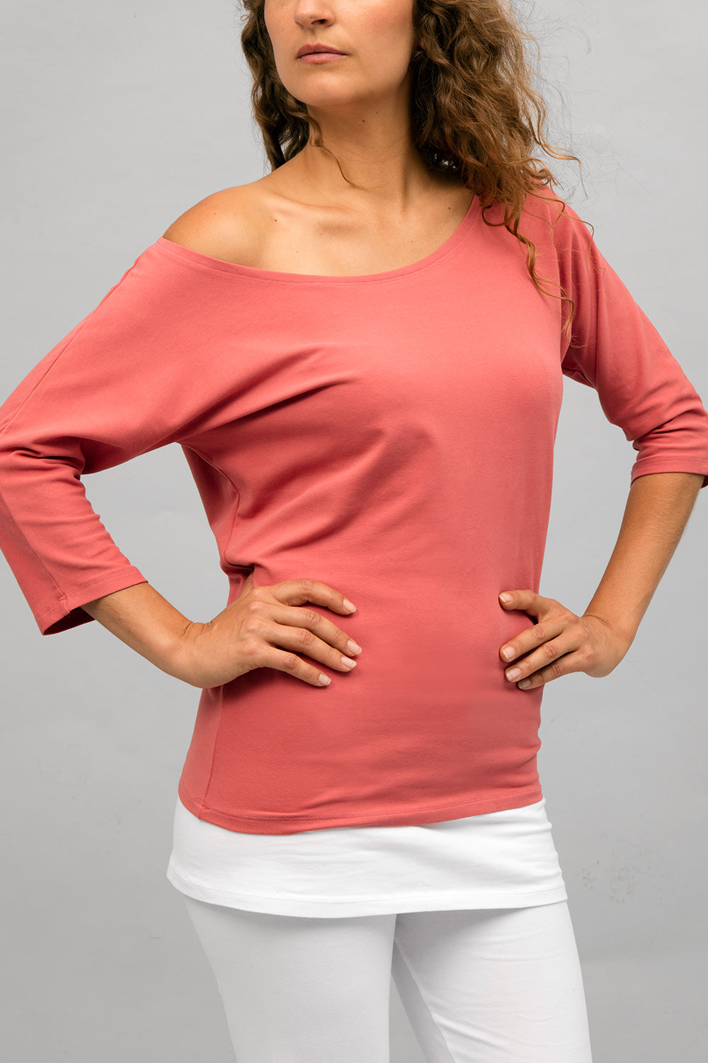 T-shirt de yoga Siri - Rose blush