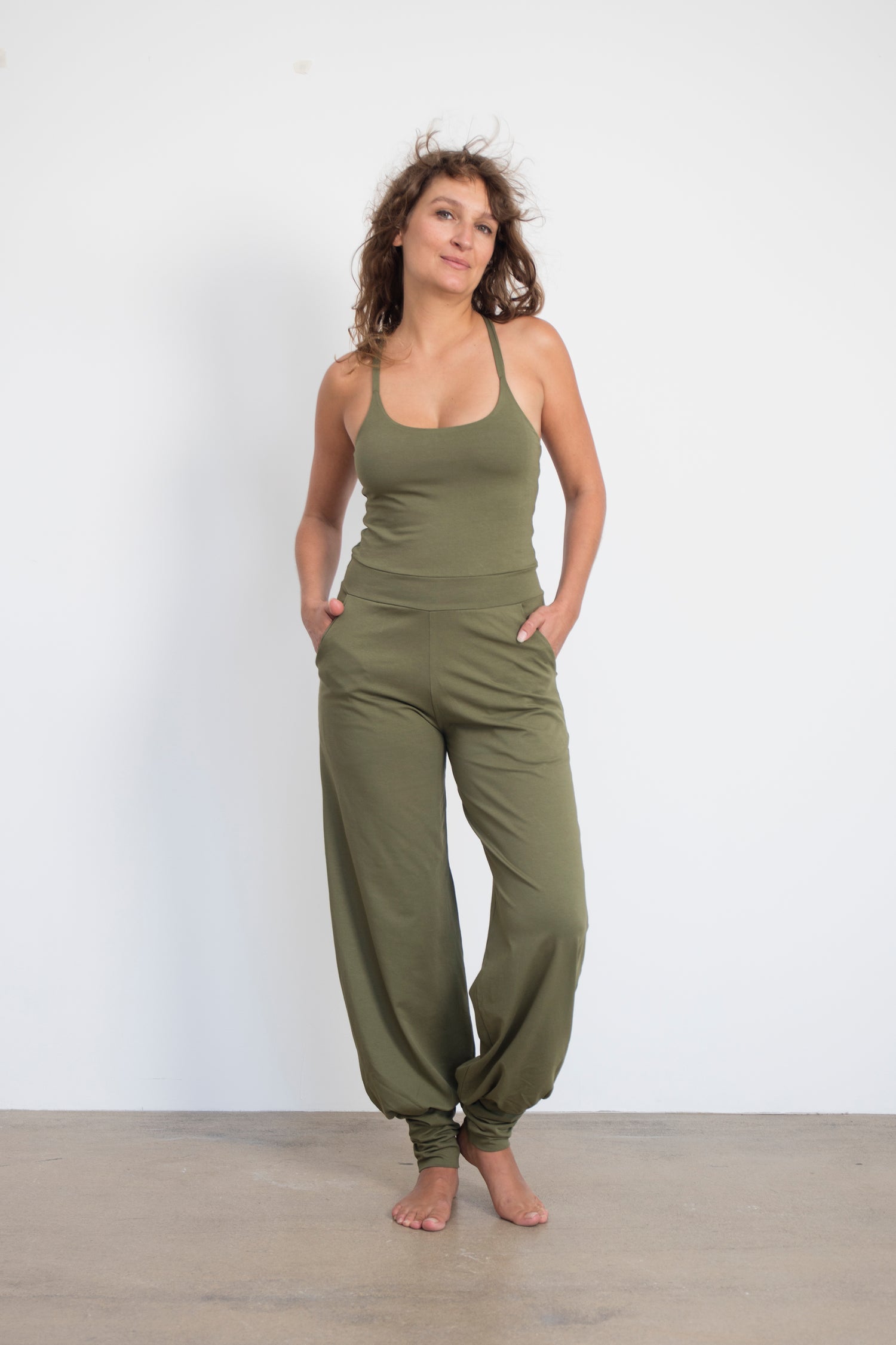 Jumpsuit Nashira - Khaki-Breath of Fire-2