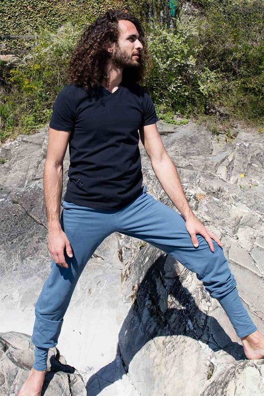 Mahan Men's yoga pants - Indigo