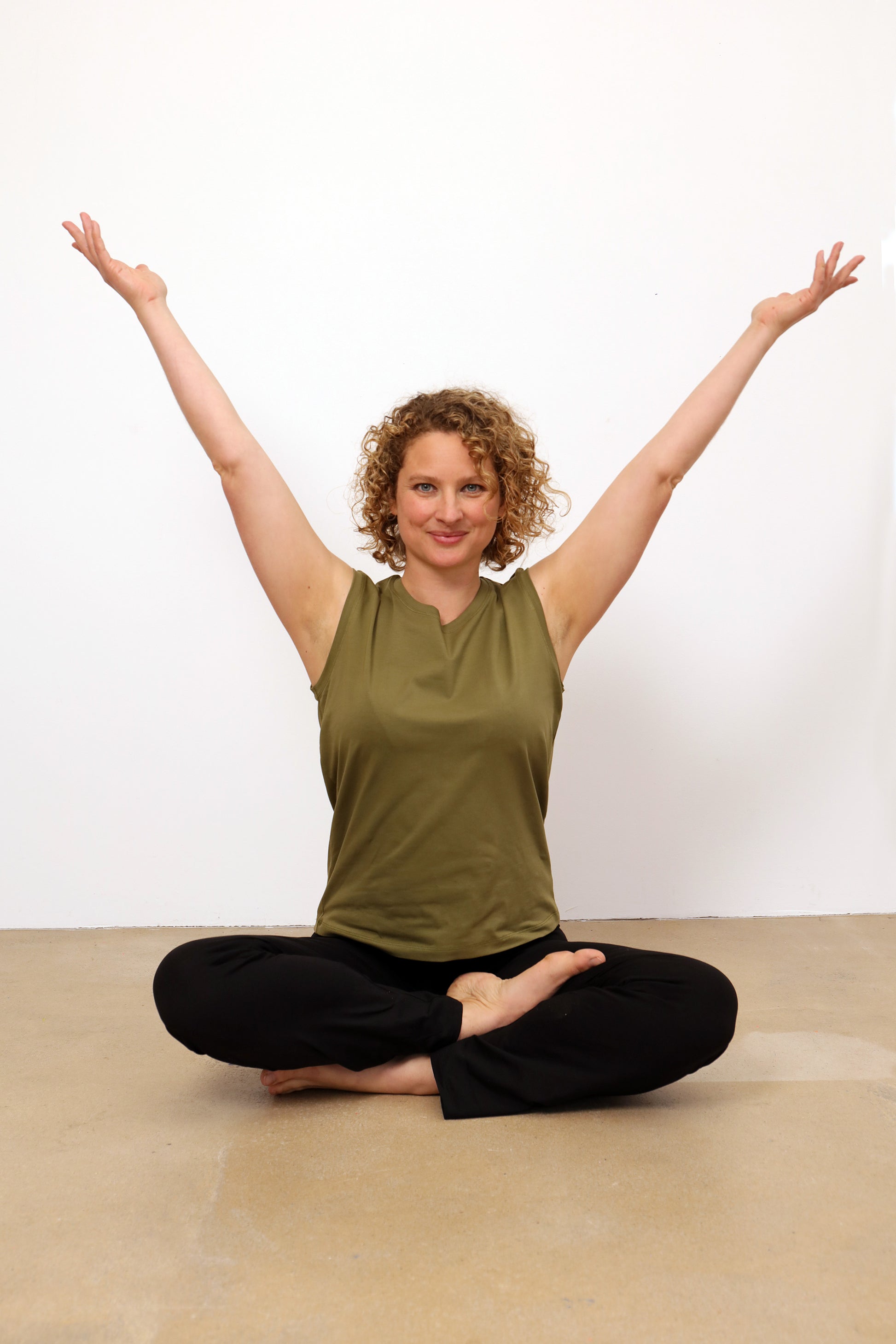 Maia Tank Top - Khaki-Breath of Fire-3