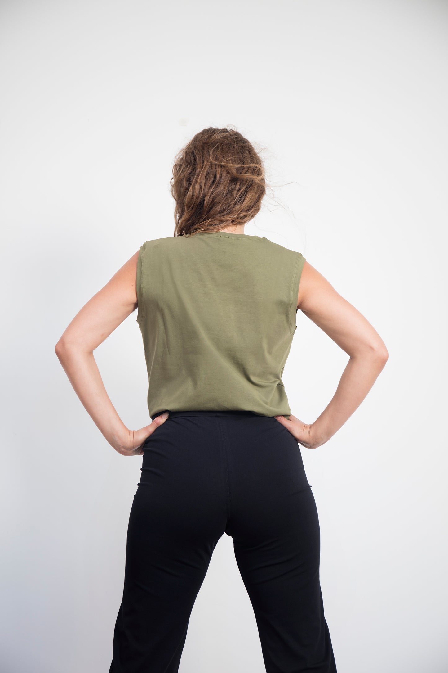 Maia Tank Top - Khaki-Breath of Fire-6