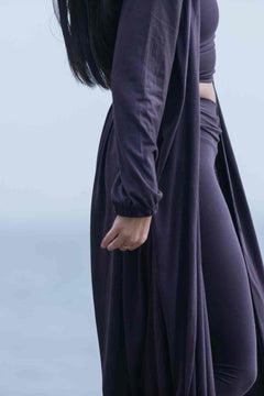 Mizar Kimono - Dark Purple-Breath of Fire-1