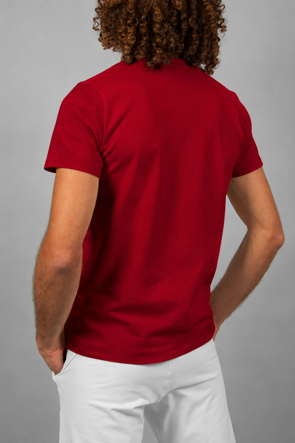 T-shirt de yoga homme Sadhak — Bordeaux (Dernières pièces)