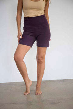 Sohang yoga short - Purple-Breath of Fire-2