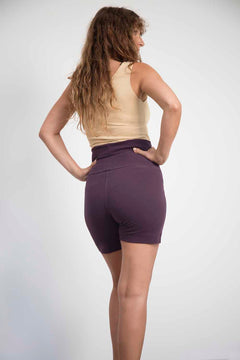 Sohang yoga short - Purple-Breath of Fire-3