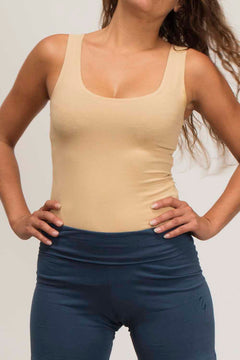 Sohang yoga top - Beige-Breath of Fire-3