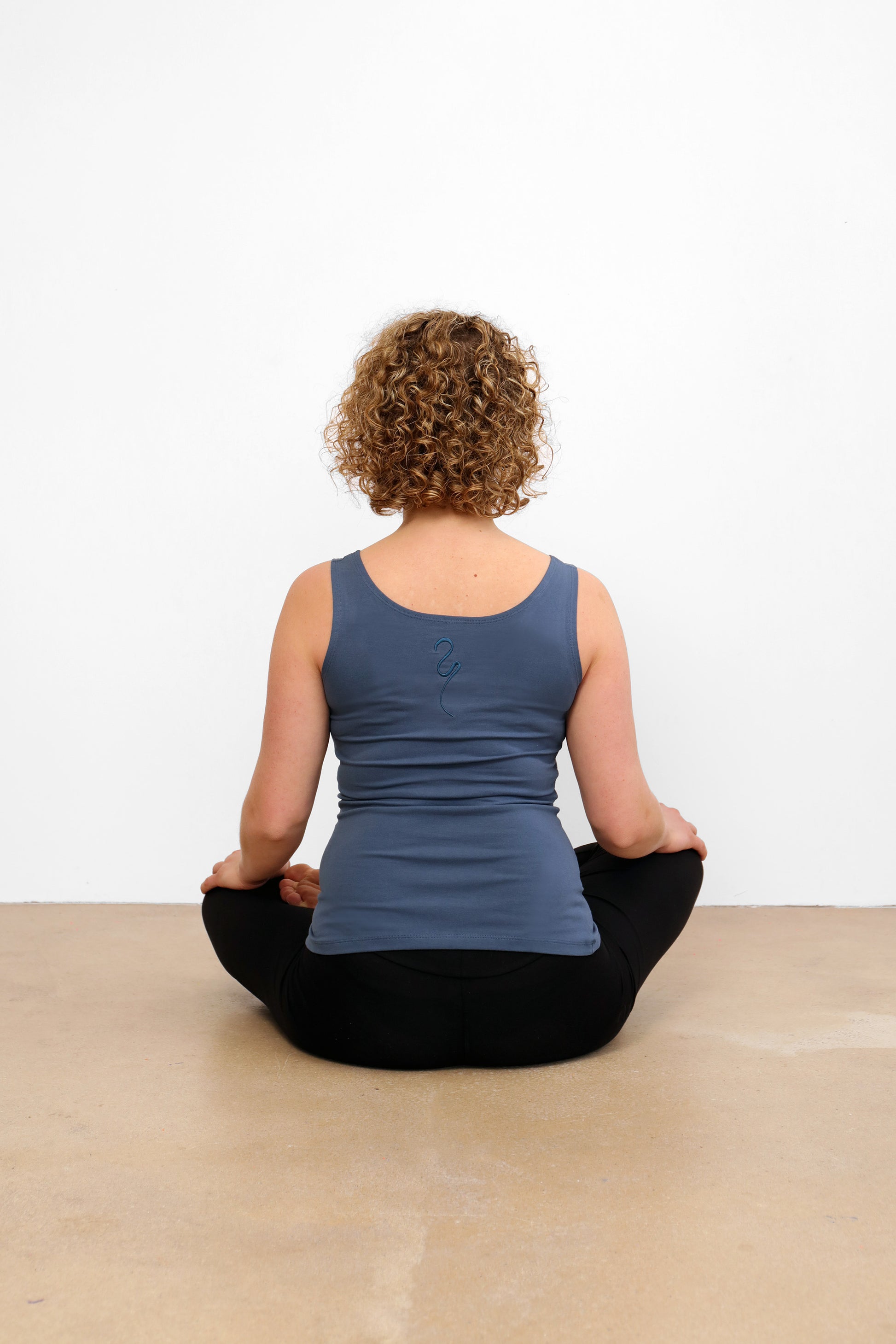 Sohang yoga top - Indigo-Breath of Fire-6
