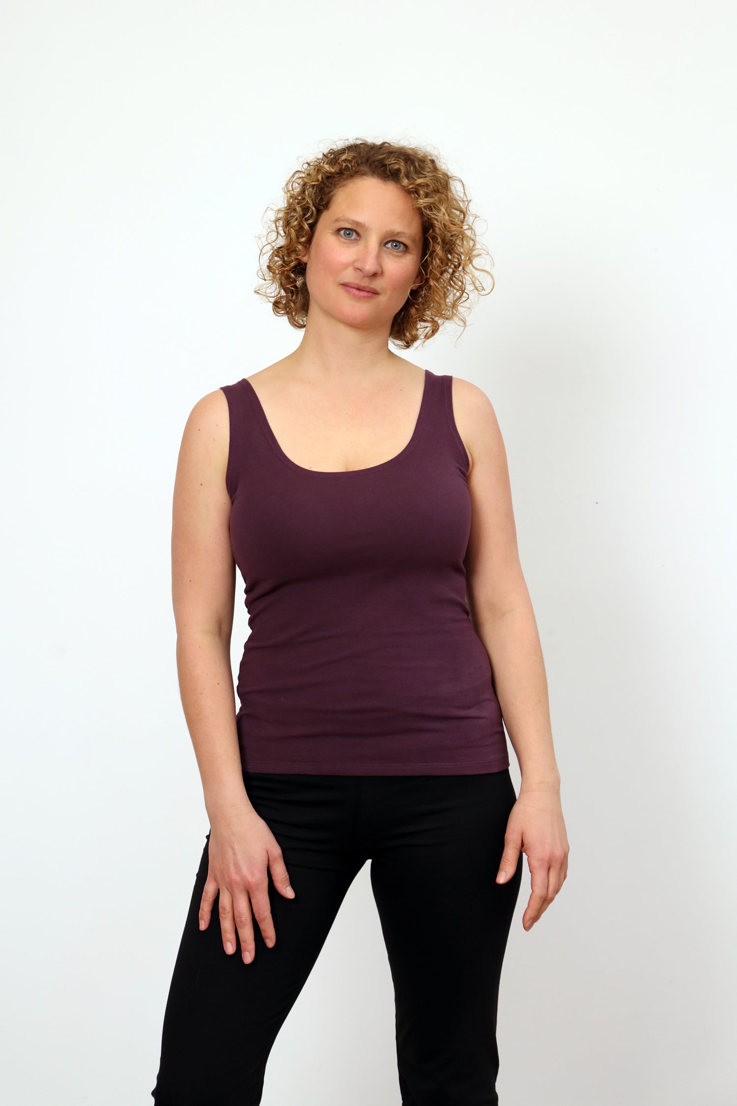 Sohang yoga top - Purple-Breath of Fire-2