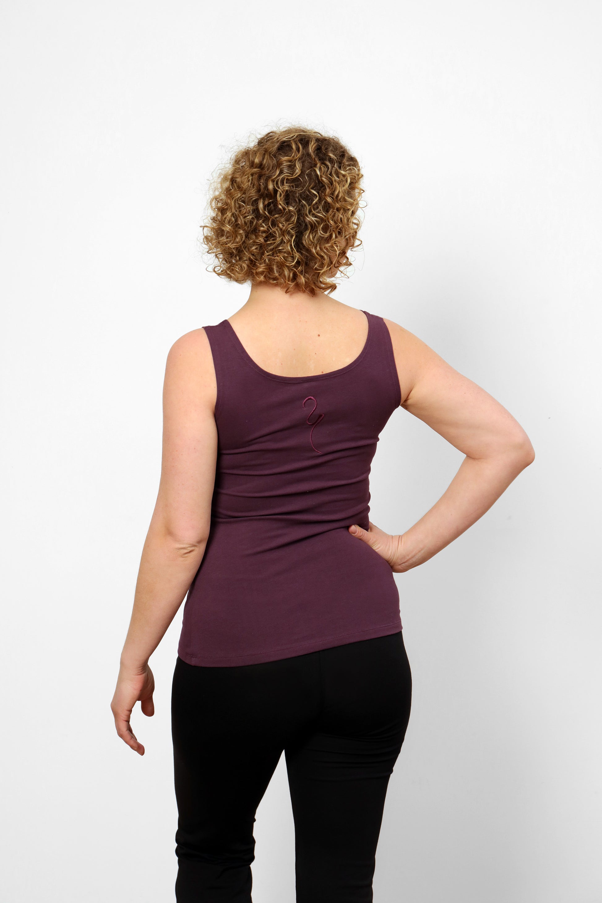 Sohang yoga top - Purple-Breath of Fire-3