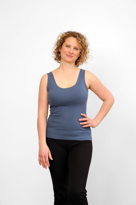 Sohang yoga top - Indigo