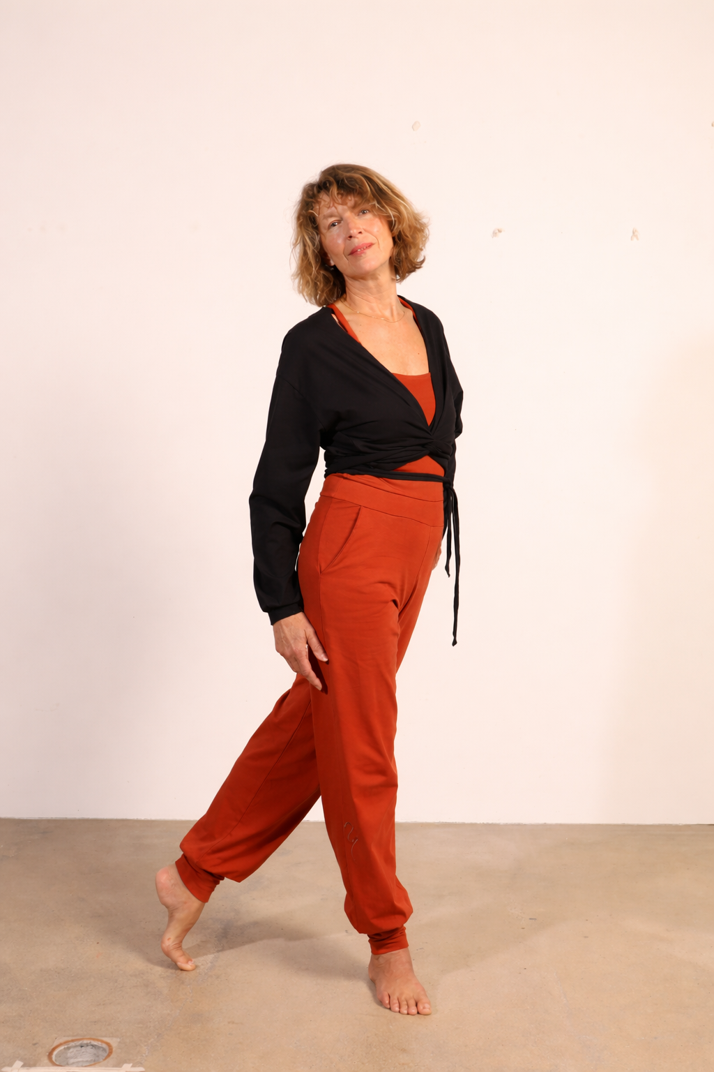 Chemise cache-cœur Talya