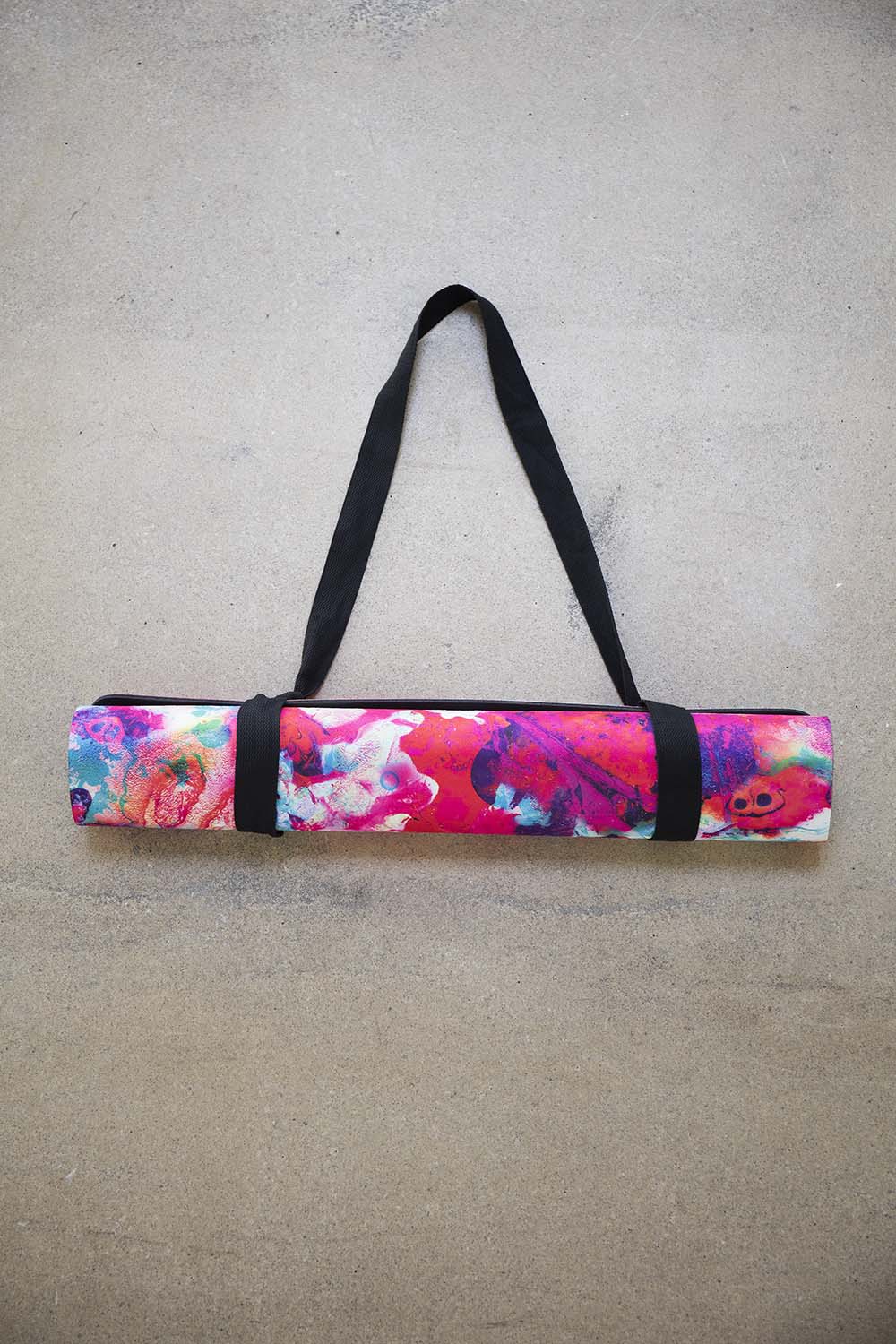 Yoga Mat by Maya Rochat - Glactic Evolution-Breath of Fire-3