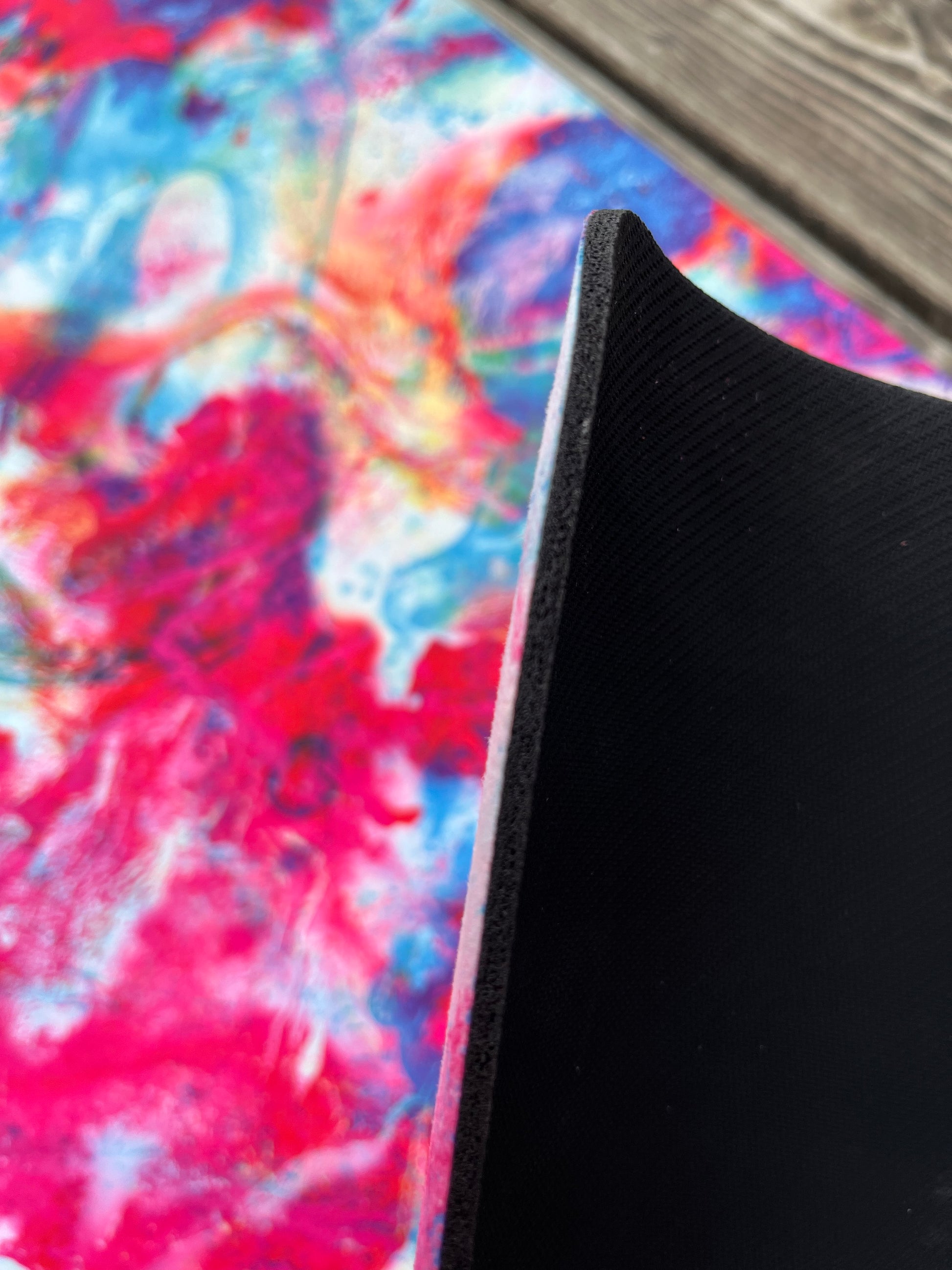 Yoga Mat by Maya Rochat - Glactic Evolution-Breath of Fire-5